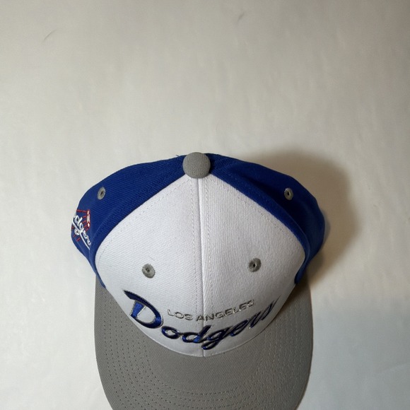 Mitchell & Ness Los Angeles Dodgers 2 Tone Og Script Retro Hat cap Snapback Nwt - Picture 8 of 8
